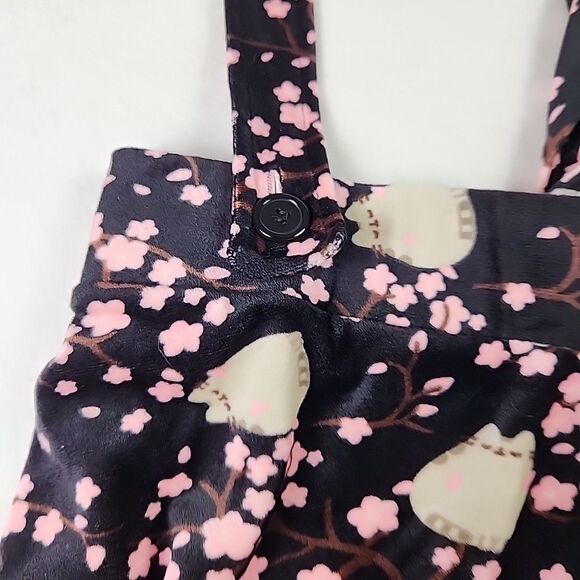Hot Topic Pusheen Cherry Blossoms Velvet Suspender Skirt Juniors 2XL Sanrio - Picture 3 of 10